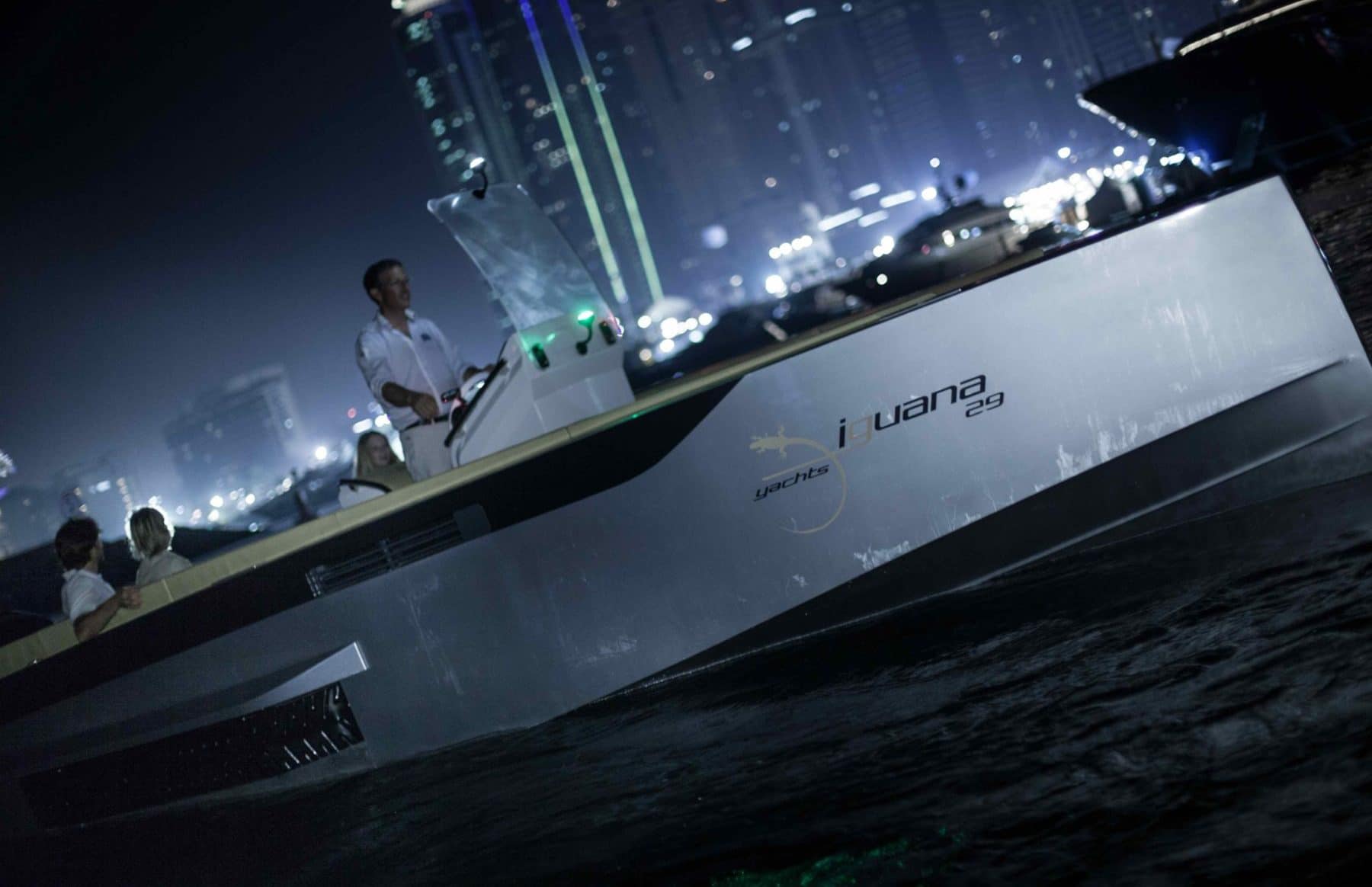 Night sailing aboard the Iguana Original in Dubai