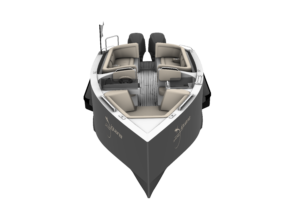 Front view of the Iguana Day Limo