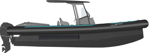 Luxury RIB Tender - Amphibious Iguana Knight