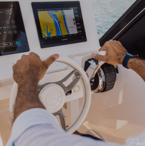 Dashboard of an Iguana boat