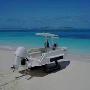 No dock builder needed for this waterfront property equipped with an Iguana boat