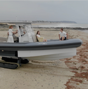 Safe navigation on an amphibious vehicle