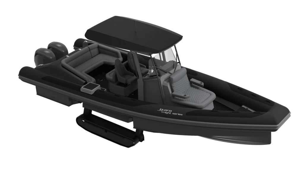 Luxury Amphibious RIB Iguana Knight