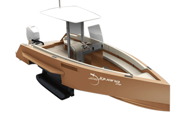 Amphibious boats Iguana Original