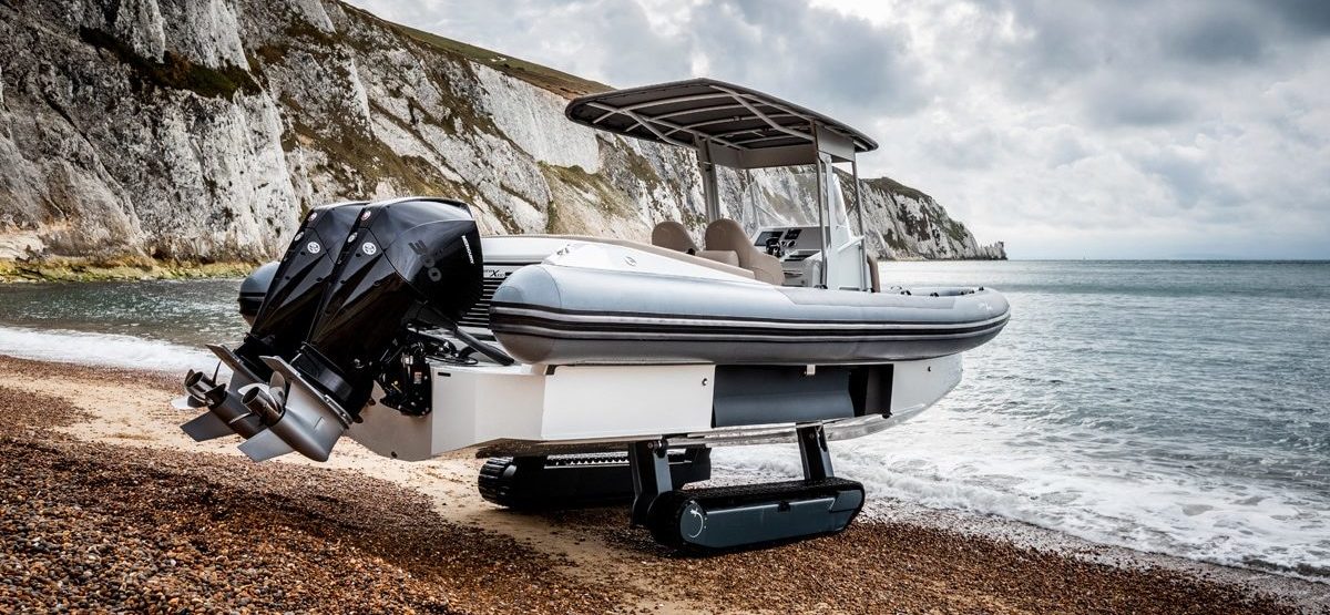 Amphibious boats Iguana X100 video
