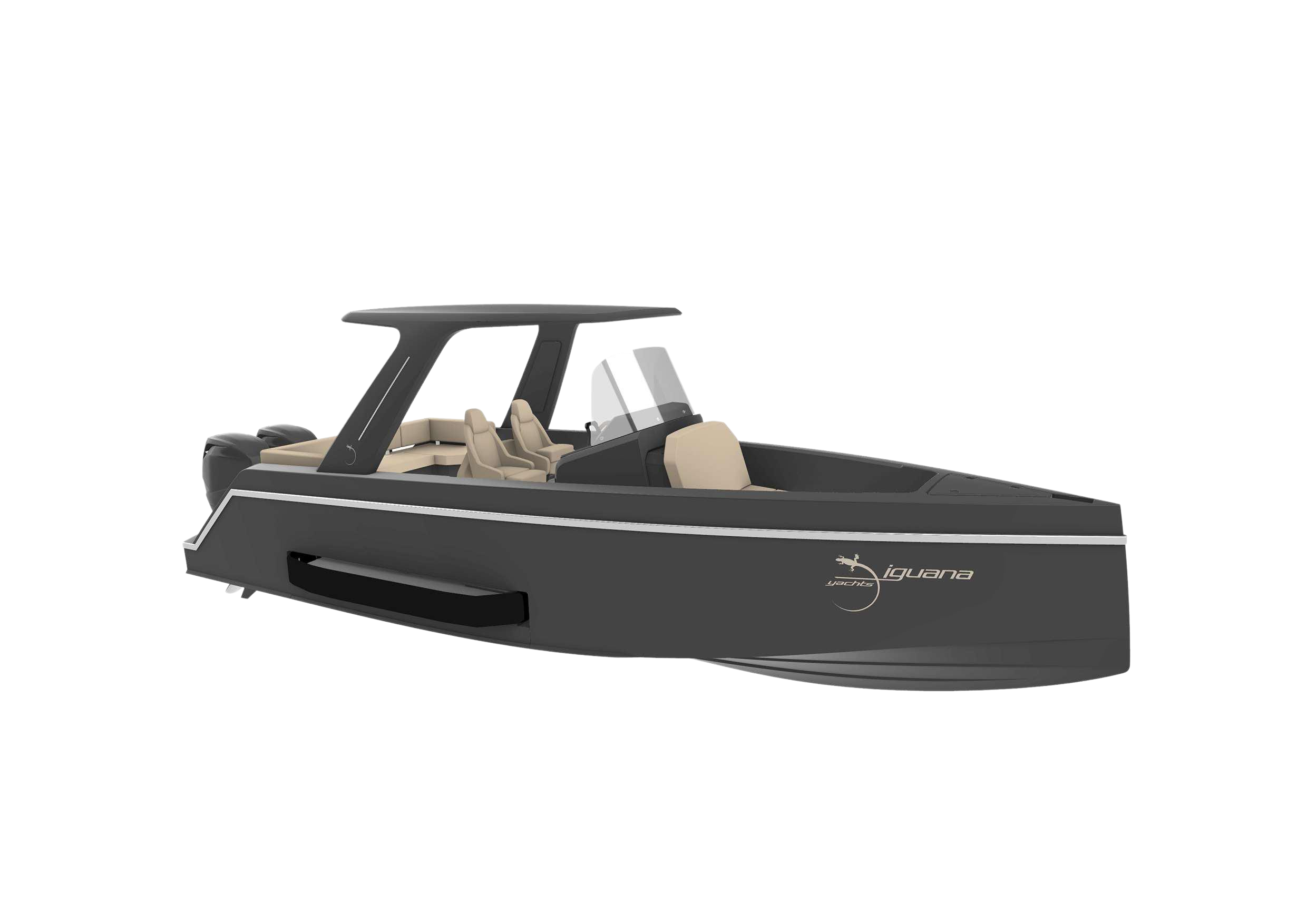 Iguana Sport amphibious boat 3D