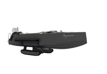 Metallic grey Day Limo amphibious boat