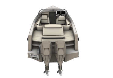 Back view of the Iguana Coupé